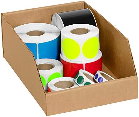Tape Logic TLBINMT1012K Open Top Bin Boxes, 10" x 12" x 4-1/2", Kraft (Pack of 25) - Image 3