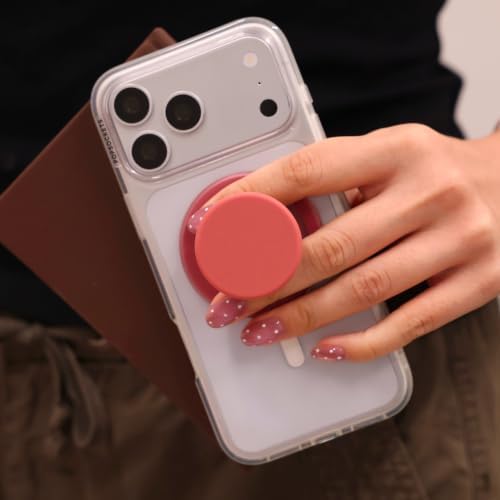 PopSockets Phone Grip for MagSafe, Magnetic Holder- Clay - Image 6