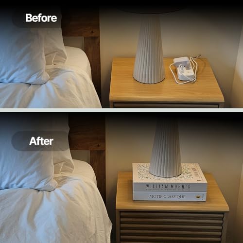 Book Shape Decorative Cable Management Box - Expandable Cable Organizer Box with Magnetic Closure for Home & Office (Libert Paris, Standard) - Image 5