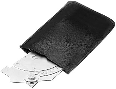 Stainless Steel Cam-Type Fillet Weld Gauge – Welding Inspection Ruler for Measuring Fillet Size, Throat Thickness, and Weld Quality - Image 3
