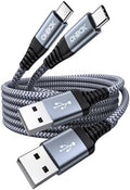 USB to USB C Cable 60W Fast Charging [2 Pack 6FT], USB A to USB C Cable for by OHBOX
