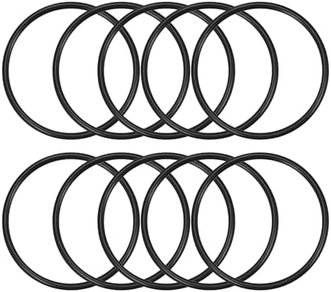 Nitrile Rubber O-Rings 78mm OD 70mm ID 4mm Width, Metric Sealing Gasket for Plumbing, Gas, Automotive and Faucet Repair, Pack of 10 by HUANLING