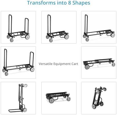 PROAIM Vanguard Nano Foldable Utility Cart, 8-in-1 Adjustable, 150kg/330lb - Image 2