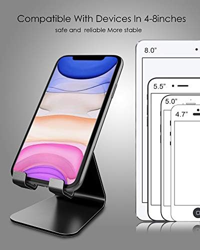 CreaDream Phone Stand Holder, Aluminum Phone Stand for Desk - Image 4