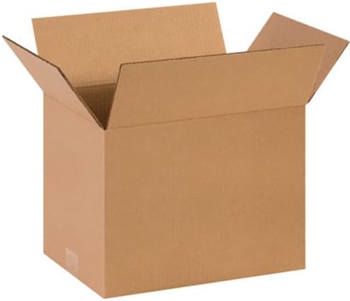 BOX USA Medium Shipping Boxes 14"L x 11"W x 11"H (25-Pack) - Corrugated Cardboard Box for Moving, Mailing, Packing, Packaging and Storage by BOXUSA