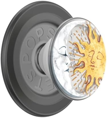 PopSockets Phone Grip for MagSafe, Magnetic Holder- Sun and Moon - Image 4