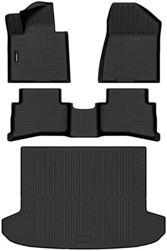 AUXKO All Weather Floor Mats Cargo Mat for Hyundai Tucson 2019 2020 2021 - Image 2
