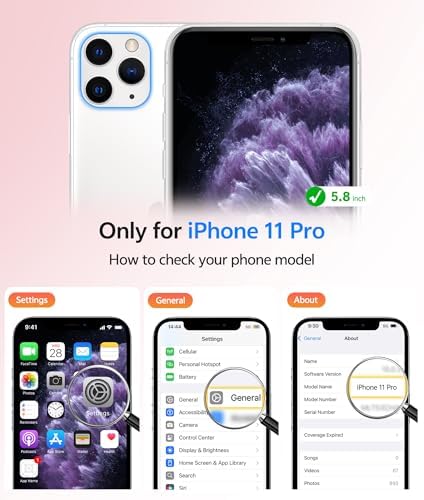 FNTCASE for iPhone 11 Pro Case, Fit for Magsafe, Translucent Matte Back - Image 2