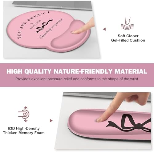 Gaming Mouse Pad, Large Desk Mat, 4in1 XXL Mousepad Cute Desk Pad Protector - Image 6
