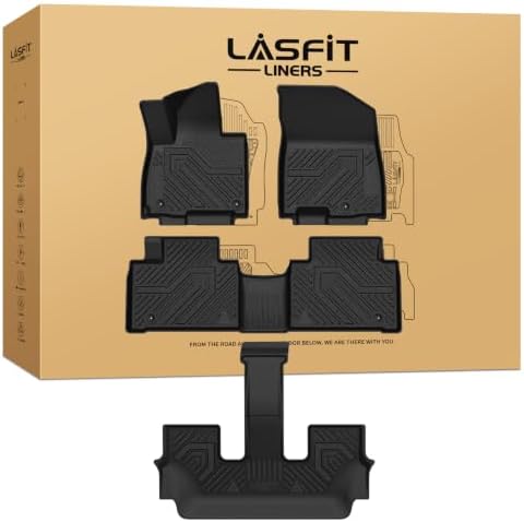 LASFIT Floor Mats for Kia Telluride Hybrid 2027 (Not Fit Gas) by LASFIT
