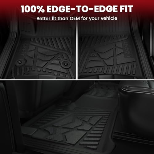 LASFIT Floor Mats for Nissan Frontier Crew Cab 2009-2021 (Not Fit King Cab) - Image 5
