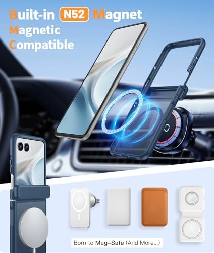 FNTCASE for Motorola Razr 2026/2025 Case, Fit for Magsafe, Hinge Protection - Image 4