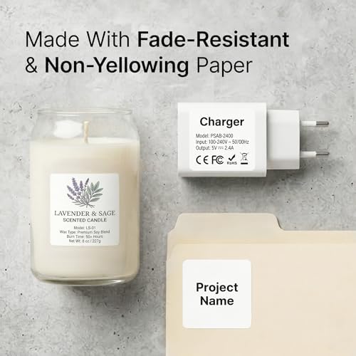 2" X 2" Matte White Printable Labels (500 Sheets, 10000 Stickers) - Image 5