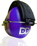 DECIBEL DEFENSE Ear Protection, 37 dB NRR Ear Muffs (PURPLE/INDIGO) by DECIBELDEFENSE