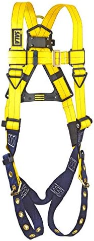 3M Personal Protective Equipment DBI-SALA 1101251 Delta Vest-Style Harness with Back D-Ring, Small, Yellow - Image 2