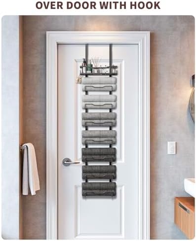Aetyord Hanging Towel Racks for Bathroom Storage - Image 2