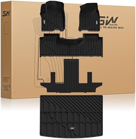 3W Floor Mats & Cargo Liner for 2021-2026 Chevy Suburban by 3W