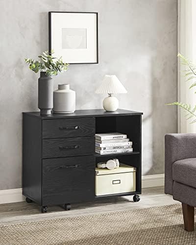 VASAGLE 3-Drawer Lateral File Cabinet, Home Office Printer Stand - Image 4