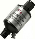 LE LEMATEC Air Compressor Water Separator, 1/4" NPT Inline Filter by LELEMATEC