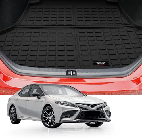 Custom for 2018-2023 Toyota Camry & 2019-2022 Avalon Cargo Mats Trunk Liner All Weather TPE Protection Mat Accessories (for 2018-2023 Toyota Camry & 2019-2022 Avalon) - Image 2