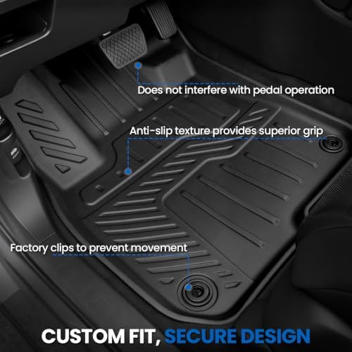 Floor Mats for Honda CRV 2017-2022 Gas Only, with Cargo Mat - Image 3