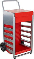 5-Shelf Scale Storage Cart, Heavy-Duty Steel, Locking Casters by SpeedwayMotors