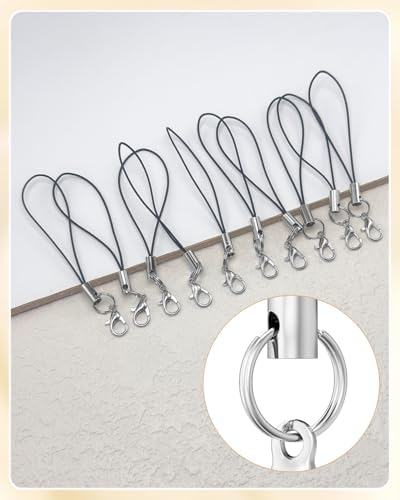 MKCYD Phone Charms Strap with Lobster Claw Clasps, Lanyard Straps - Image 5
