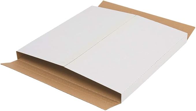 25 Packs White Vinyl Record LP Shipping Mailer Boxes, 12.5in*12.5in*1in Record - Image 4