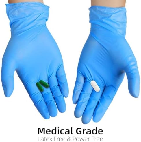 Disposable Medical Vinyl Exam Gloves Industrial Gloves - Latex-Free & Powder-Free - Image 4