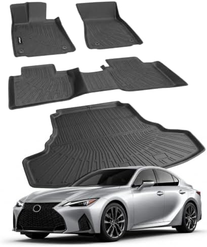 Floor Mats for Lexus is 2015-2026 RWD IS200t/IS250/IS300/IS350 by RYStark