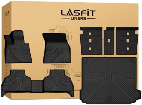LASFIT Floor Mats for BMW 2019-2025 2026 PHEV(xDrive 50e) Only Fit 5 Seats by LASFIT