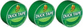 Duck Brand 1304968 Color Duct Tape, Green, 1.88 Inches x 20 Yards Each Roll, 3 Rolls by DuckBrand