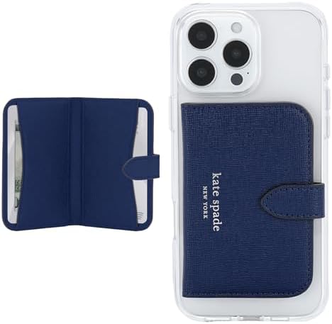 kate spade new york Morgan Magnetic Card Holder/Wallet - Navy by Unknown
