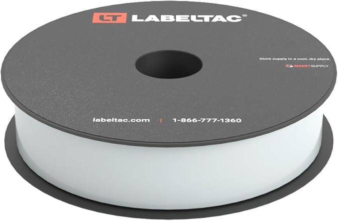 LT4/LT4P/LTPX Label Supply 1" x 150' Clear by LabelTac