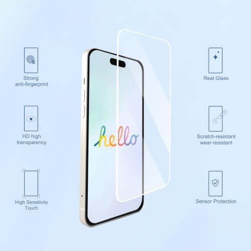 Ailun 3 Pack Screen Protector for iPhone 18 Pro/iPhone 17 Pro - Image 2