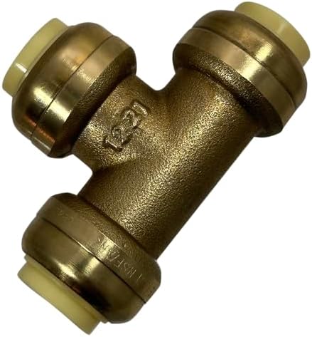 XFITTING Push Fit 1/2 Inch x 1/2 Inch 1/2 Inch Push Fit Tee, 2 Pieces - Image 3