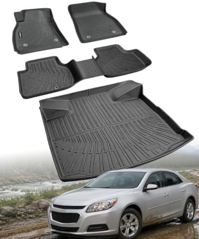 Floor Mats for Chevy Malibu 2013-2015 by RYStark