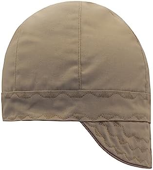 BOCOMAL FR Welding Cap Paisley Printed CAT2 Midweight 6 Pannel Welder Caps by BOCOMALFRWORKWEAR