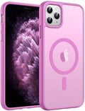 FNTCASE for iPhone 11 Pro Case, Fit for Magsafe, Translucent Matte Back by FNTCASE