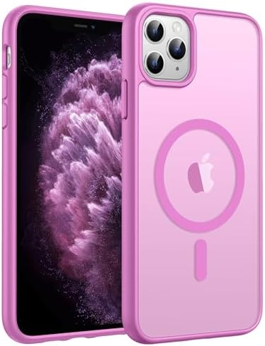 FNTCASE for iPhone 11 Pro Case, Fit for Magsafe, Translucent Matte Back by FNTCASE