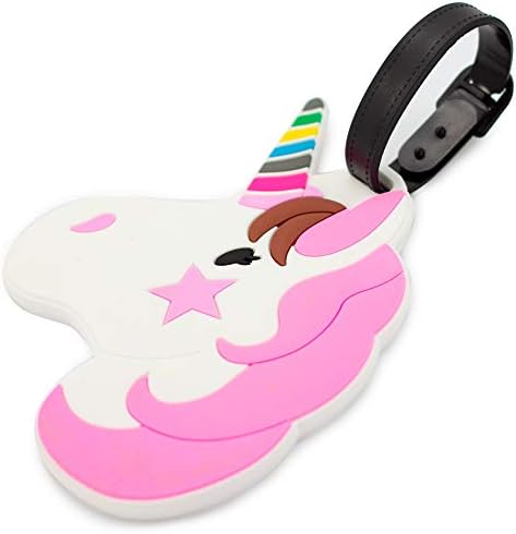 Miami CarryOn Novelty Collection Luggage ID Tags (2-Piece) (Unicorn) by MiamiCarryOn