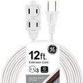 GE 12 Ft Extension Cord, 3 Outlet Power Strip, 2 Prong, 16 Gauge by Unknown