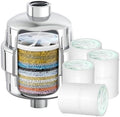 Longriver R7 Shower Filter with 4 Replacement Cartridges by DesignedforaSpa-LikeShower