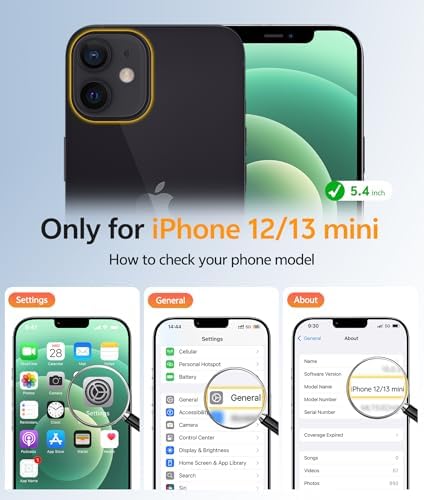 FNTCASE for iPhone 13 Mini/iPhone 12 Mini Case, Fit for Magsafe, Green - Image 2