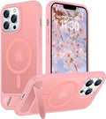 Temdan Magnetic Compatible with iPhone 13 Pro Case, [Built-in Invisible Kickstand][Compatible with MagSafe] [Military Grade Shockproof] Slim Translucent Matte Phone Case for iPhone 13 Pro 6.1" by Temdan