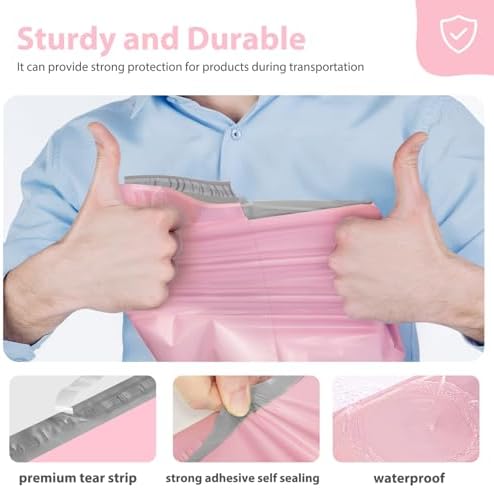 Fuxury 6x9 Inch Poly Mailers 1200Pcs,Bulk Shipping Bags For Clothing - Image 4