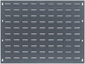 Quantum Storage Systems, QLP-2721, Louvered Panel, 27-3/4" X 1/4" X 21",Gray by QuantumStorageSystems