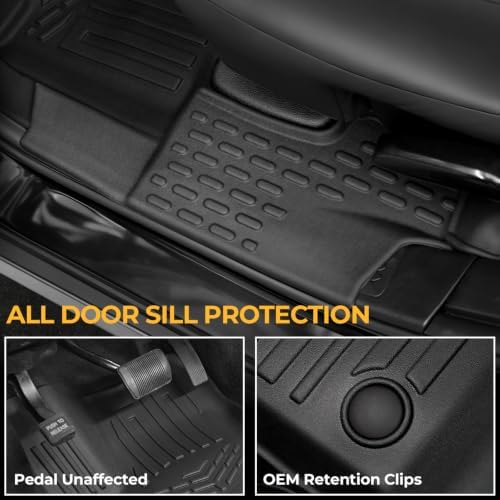 Floor Mats for 2016-2026 Dodge Durango 7-Seats Accessories - Image 5