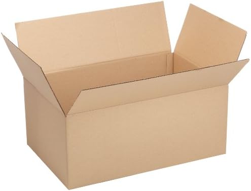 BOX USA 281812 Corrugated Cardboard Box, 28" L x 18" W x 12" H, Kraft, for Shipping, Packing and Moving (Pack of 15) by BOXUSA