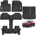 YITAMOTOR Floor Mats for Kia Telluride All Weather 2025-2020 7 or 8 Seater by YITAMOTOR